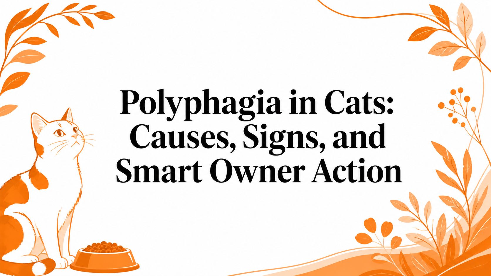 Polyphagia in Cats: Causes, Signs, and Smart Owner Action