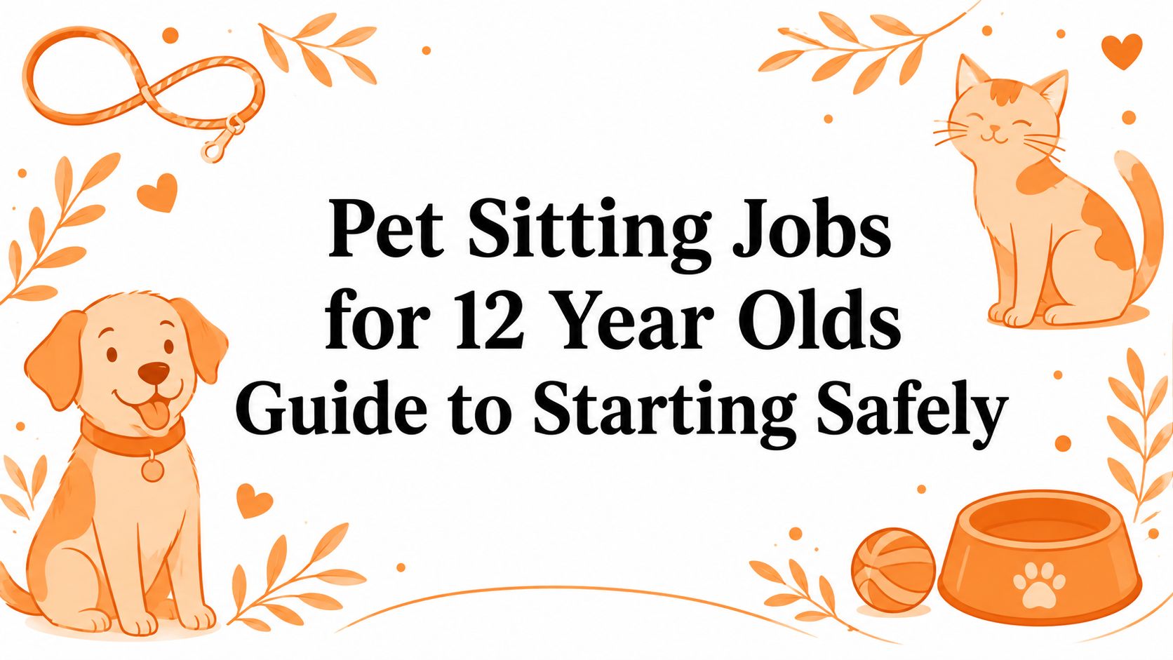 Pet Sitting Jobs for 12 Year Olds Guide to Starting Safely