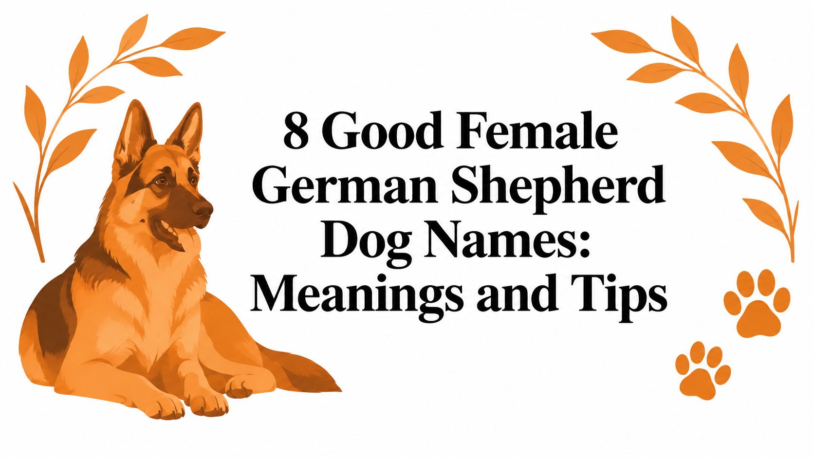 8 Good Female German Shepherd Dog Names: Meanings and Tips