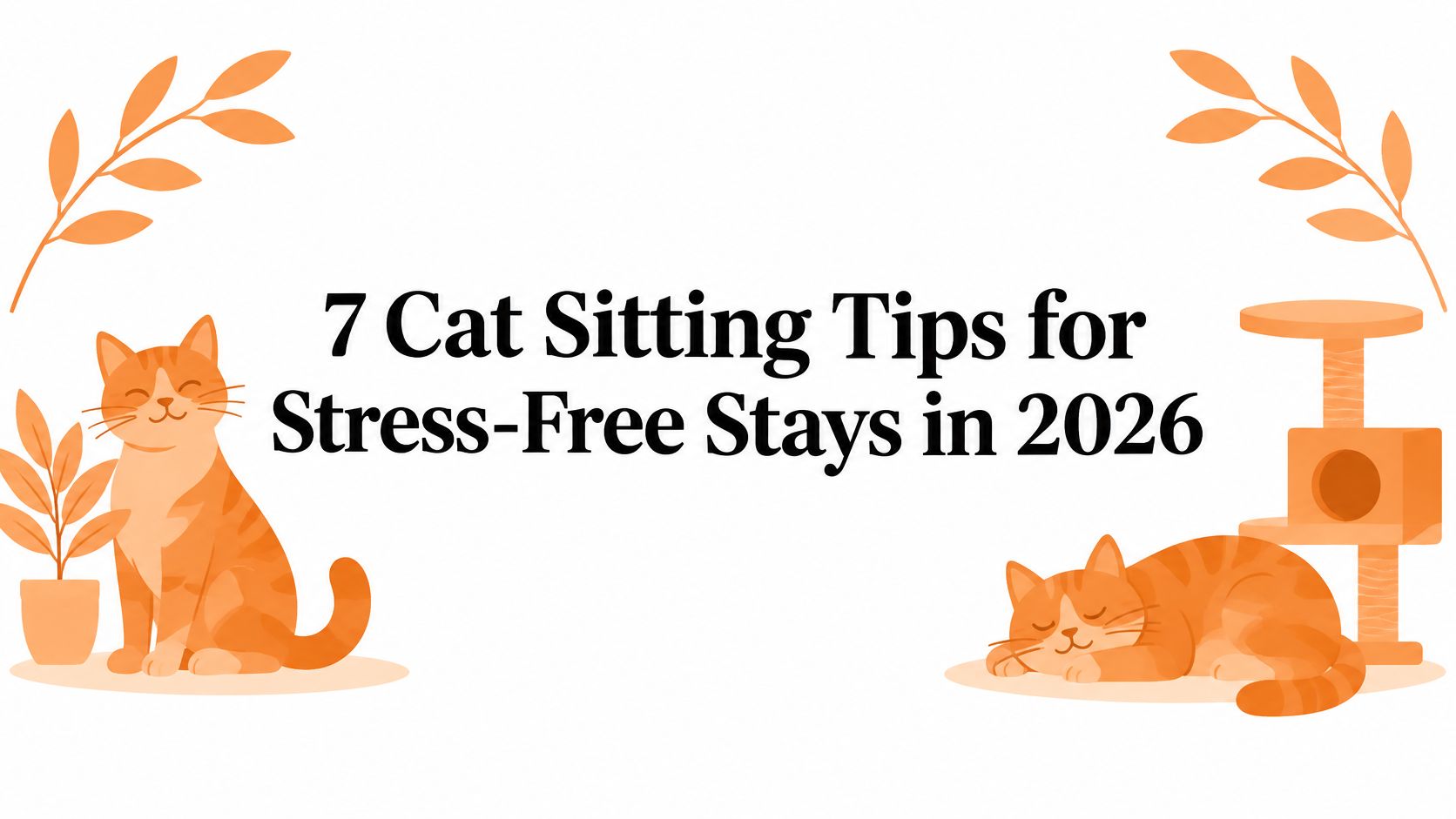 7 Cat Sitting Tips for Stress-Free Stays in 2026