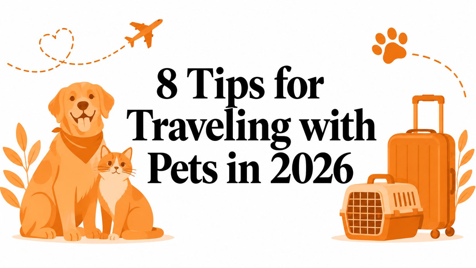 8 Tips for Traveling with Pets in 2026