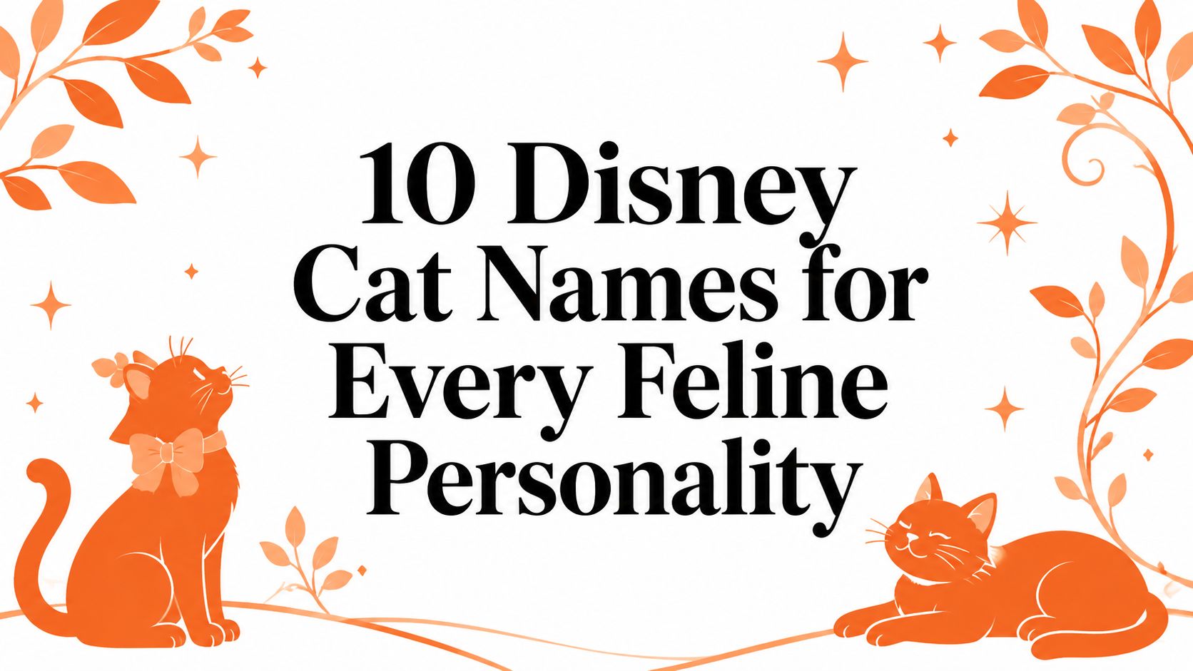 10 Disney Cat Names for Every Feline Personality