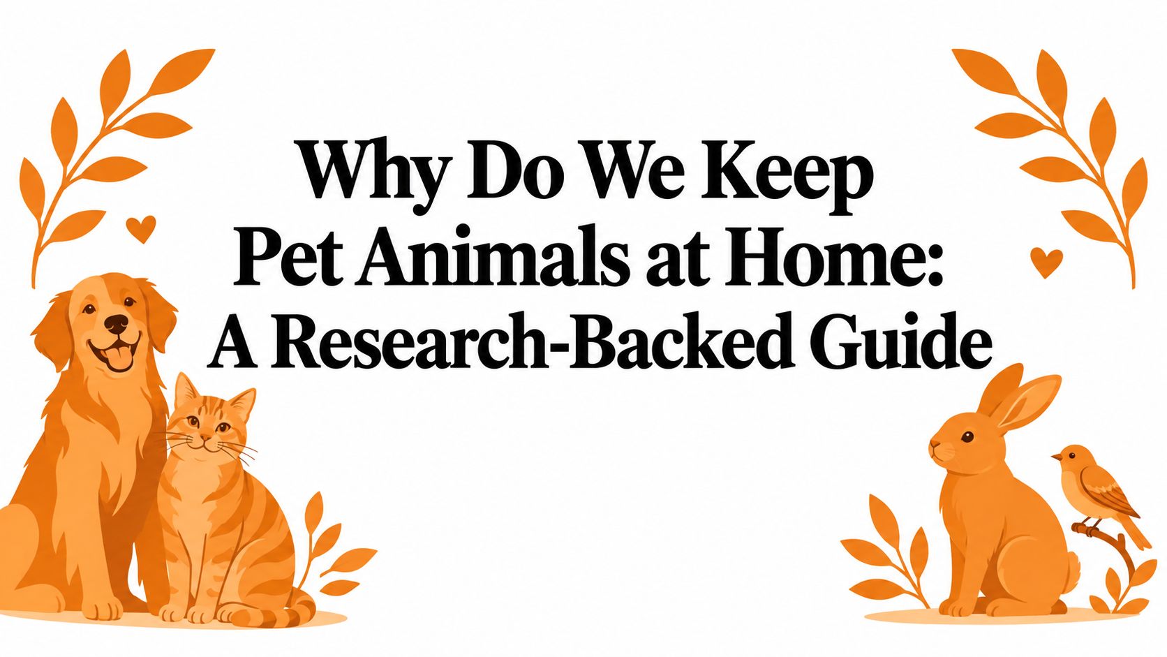 Why Do We Keep Pet Animals at Home: A Research-Backed Guide