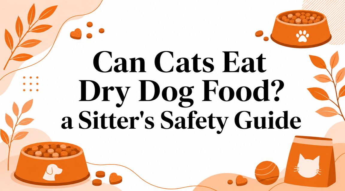Can Cats Eat Dry Dog Food? a Sitter's Safety Guide