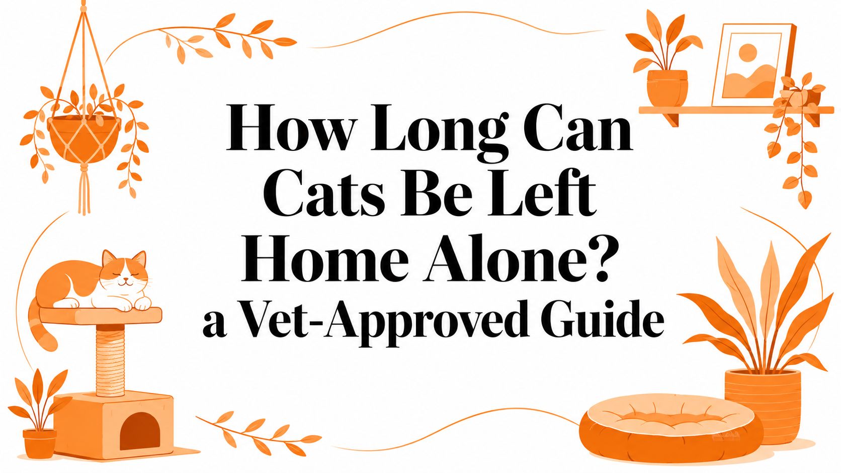 How Long Can Cats Be Left Home Alone? a Vet-Approved Guide