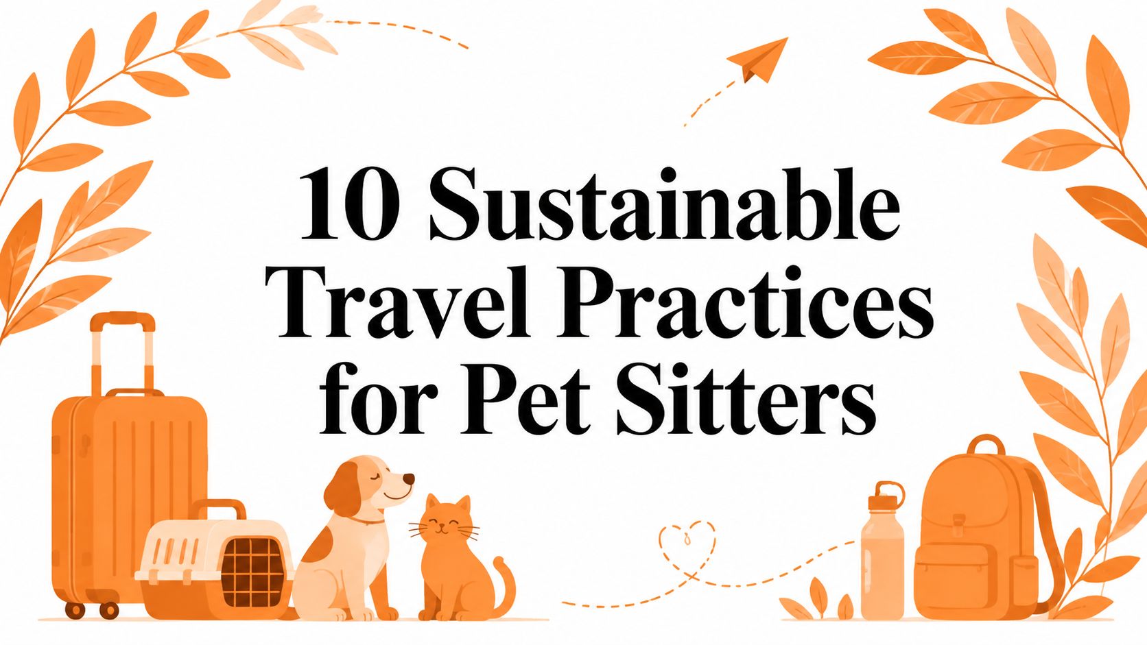 10 Sustainable Travel Practices for Pet Sitters